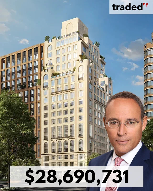 Adam Kom Purchases Condo From Miki Naftali At 211 West 84th Street For $28.69M