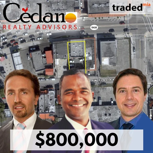 Francisco Rodriguez Melo, Stefano Garofoli &amp; Costantino Cicchelli Acquire Mixed-use Property In Little Havana, Miami For $800K