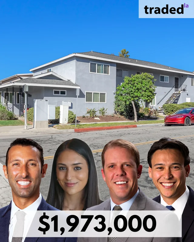 Jock Paul Chin Purchases Multifamily Property In Torrance For $1,973,000 With Cameron Samimi & Sasha Savar As Buyer's Representatives