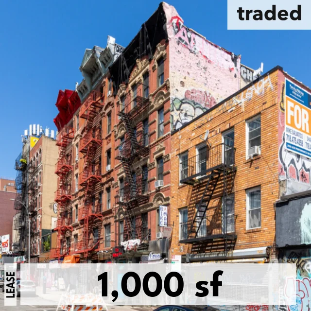 FCA Leases 1000 Square Feet At 174 Delancey St In New York With Rep Max Swerdloff