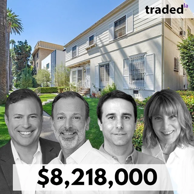 Zee Kanters Sells 12-Unit Multifamily Properties In Beverly Hills For $8.2M