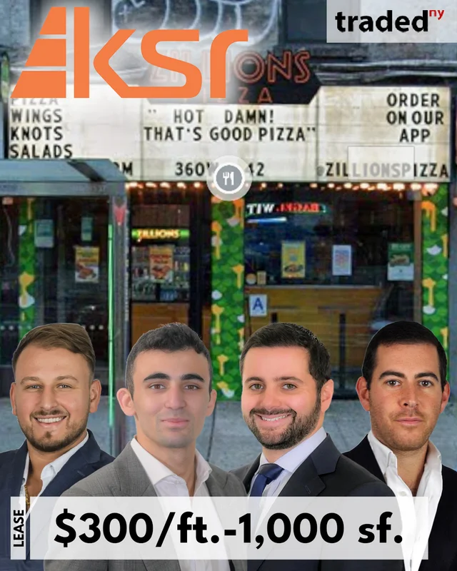 Steven Kashanian Leases Retail Space To Pop's Pizza At 360 West 42nd Street In Hell's Kitchen