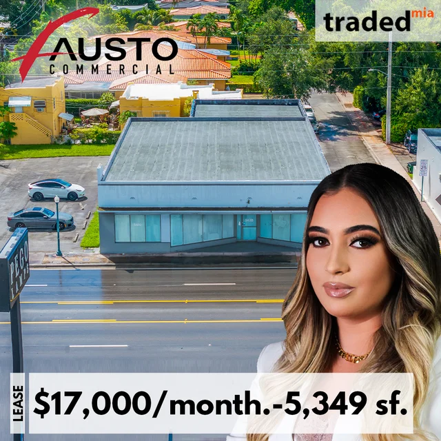 Reinaldo Perez Leases Retail Space In Coral Gables To Eulalia Alvarez For $17,000/month