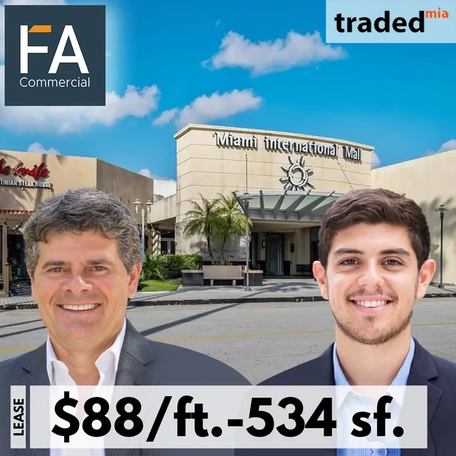 Freddo Leases 534 SF Retail Space At International Mall In Doral From Simon Mall