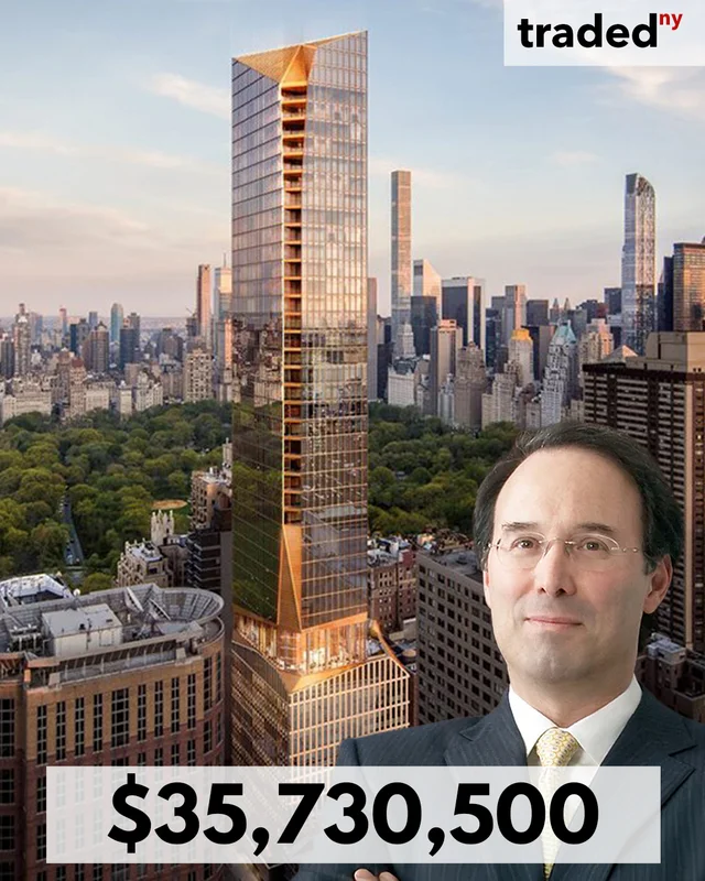 Gunju Hwang Purchases Luxury Condo From Gary Barnett At 50 West 66th Street For $35.73M