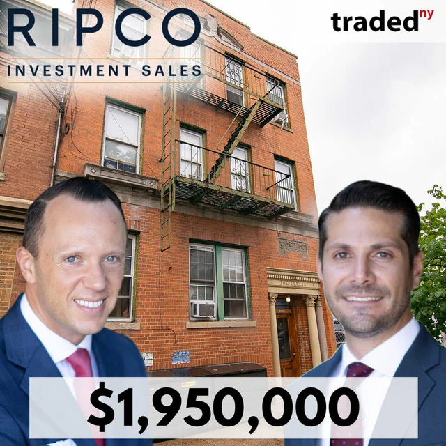 The Yatrakis Family Sells Multifamily Property In New York City For $1.95M With Brokers Stephen R. Preuss Sr & Andreas Efthymiou, Christian Allimonos - Ripco