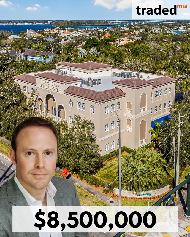 Max Ducharme Of PMD Capital Management Acquires Office In Vero Beach For $8.5M