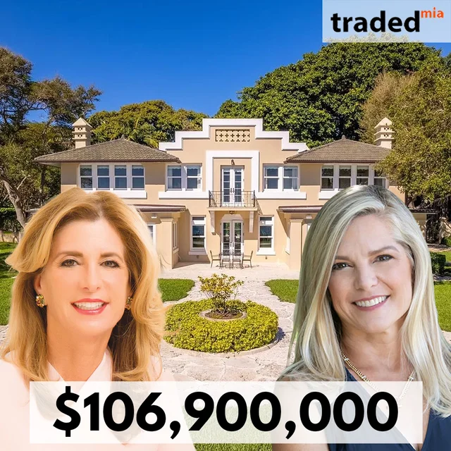 Adrienne Arsht Sells 4 Acres Of Single Family Property In Coconut Grove, Miami For $106.9M