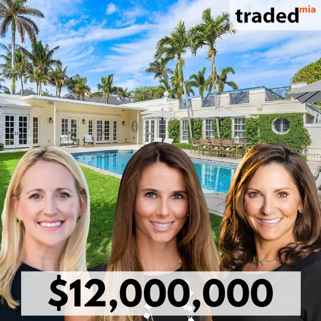 $12M Sale Of Single Family Home On Kings Road In Palm Beach With Buyer's Rep Douglas Elliman