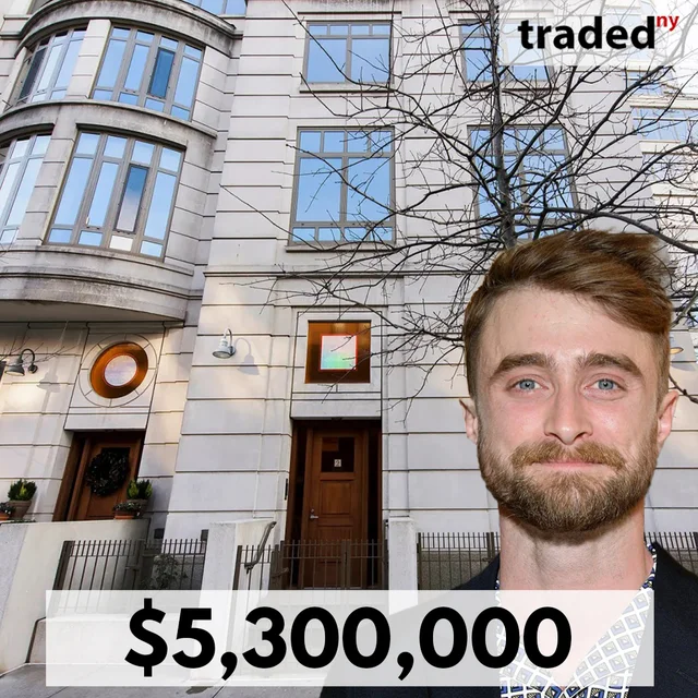 Daniel Radcliffe Sells West Village Condo For $5.3M With Brokers Jane Greenebrg & David Costelloe