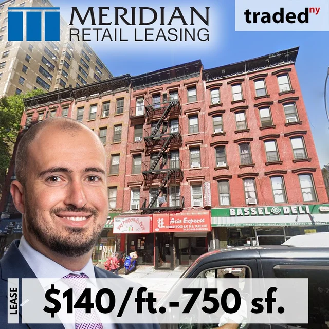 Peppas Jerk Chicken Leases Retail Space In New York's Second Ave. With Landlord Steve Croman And Broker Ben Biberaj - Meridian Retail Leasing