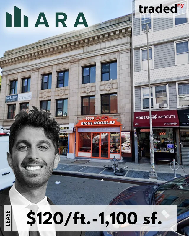 George Milich Leases Retail Space At 694 Manhattan Avenue To Halal Munchies For $120/ft
