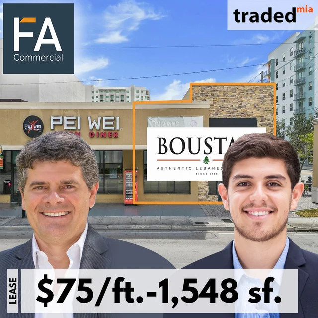Boustan Leases Retail Space At 2209 Southwest 37th Avenue Miami From Richard Toledo Of NISA Gables