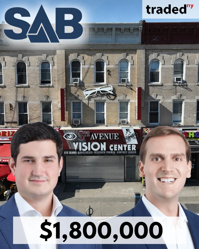 Bo Chen Acquires Mixed-Use Property At 5818 Fifth Avenue Brooklyn From Martin Kusnetz For $1.8M