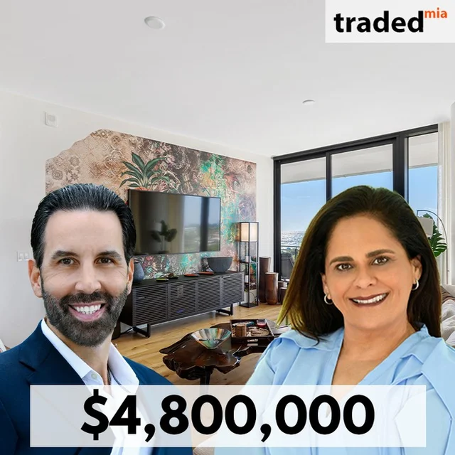 Victor Harary & Alexandra Sierra Facilitate $4.8M Condo Sale In Miami Beach