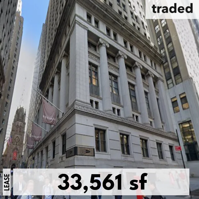 Superstructures Engineers & Architects Leases 33561 Square Feet At 14 Wall St New York