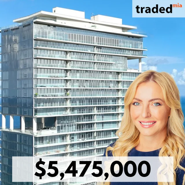 Pamela Dagerman Purchases Condo From Fernando Falcon In Sunny Isles Beach For $5.475M