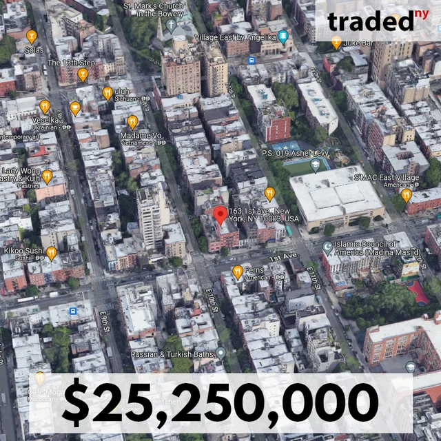 David Lloyd & Sean Lefkovits Acquire Mixed-Use Property In East Village For $25.5M