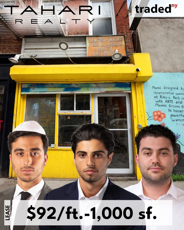 Tahari Capital Leases Mixed-Use Space At 303 West 116th Street To Dough & Doses For $92/ft