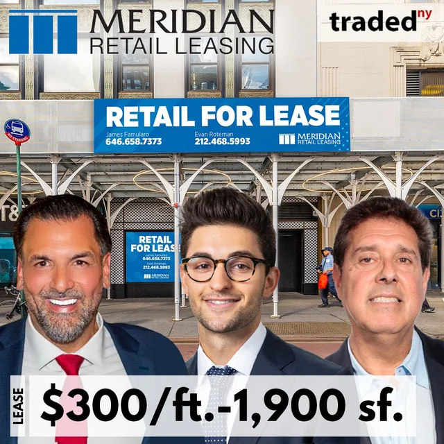 Dunkin Donuts Leases Retail Space At 450 Seventh Avenue In New York With Landlord's Rep James Famularo & Evan Roteman - Meridian Capital Group