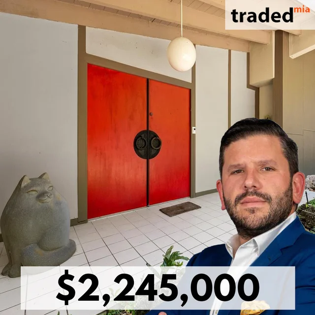 Brandon Brugal Represents BZG International In $2.245M Pinecrest Single Family Sale