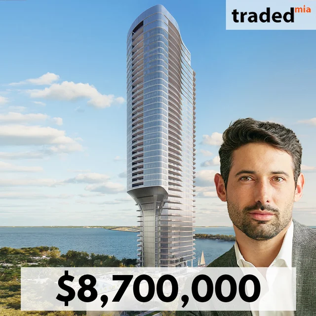 Tyler Durden Acquires Miami Condo From Steven Cronig For $8.7 Million With Jackson Keddell As The Broker