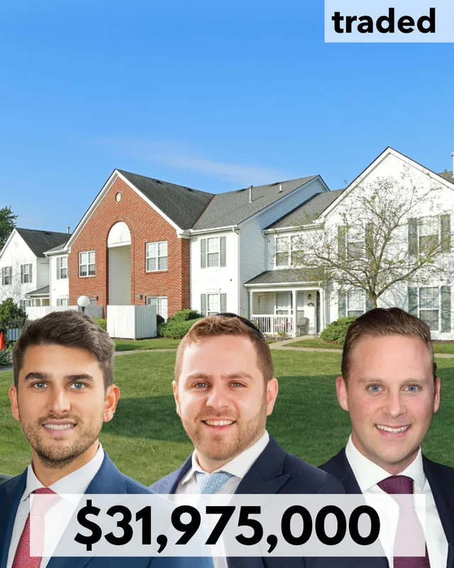 Jonathan Brody Shlomo Mansbach Michael Schattner Of Base Realty Group Sell Multifamily Asset For $31.975M