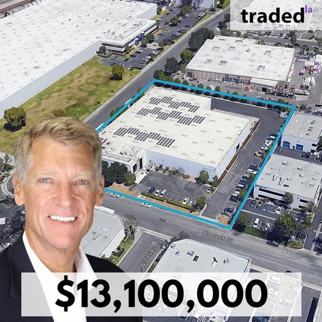 Moriel Real Estate LLC Acquires Industrial Property In Anaheim From Nissei America Inc. For $13.1M