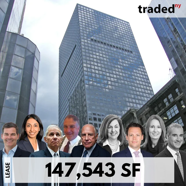 Martin J. Gruenberg Of Colliers Signs 10-Year Lease For 147,543 SF Office In Manhattan