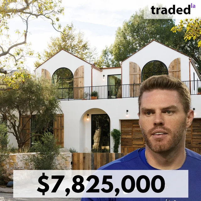 Freddie Freeman Acquires Single Family Home In Studio City For $7.8M