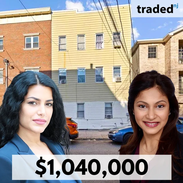 Jersey City Multifamily Sale By Natalie Esfandiari & Meena R. Patel For $1.04M