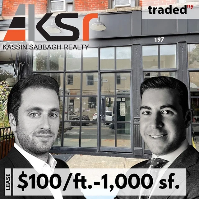 Greenpoint Retail Space Leased At 197 Franklin Street By Greenpoint Market - David Green & David Sabbagh Of KSR