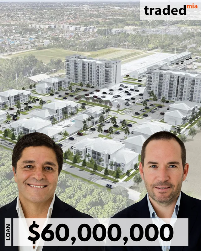 Raimundo Onetto & Ignacio Montes Secure $60M Construction Loan From City National Bank For Development Site