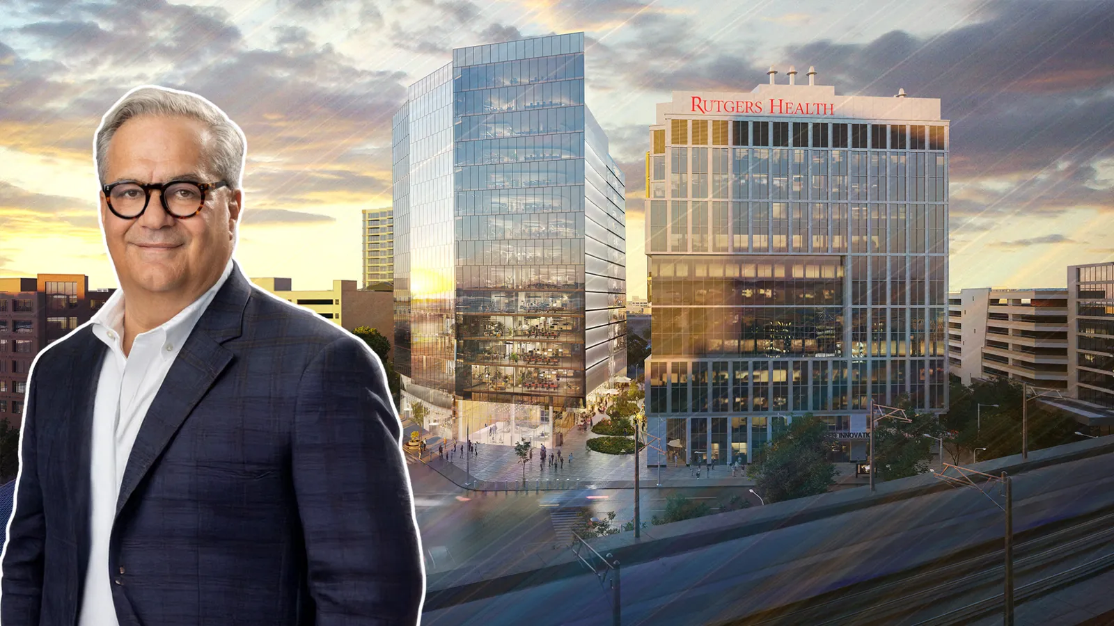 New Brunswick Approves 39-Story HELIX Tower With Apartments and Labs