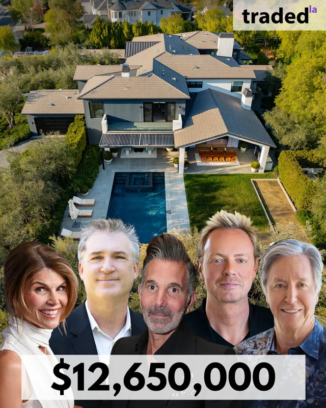 Lori Loughlin And Mossimo Giannulli Sell Hidden Hills Mansion For $12.65M With Tomer Fridman And Marc Shevin