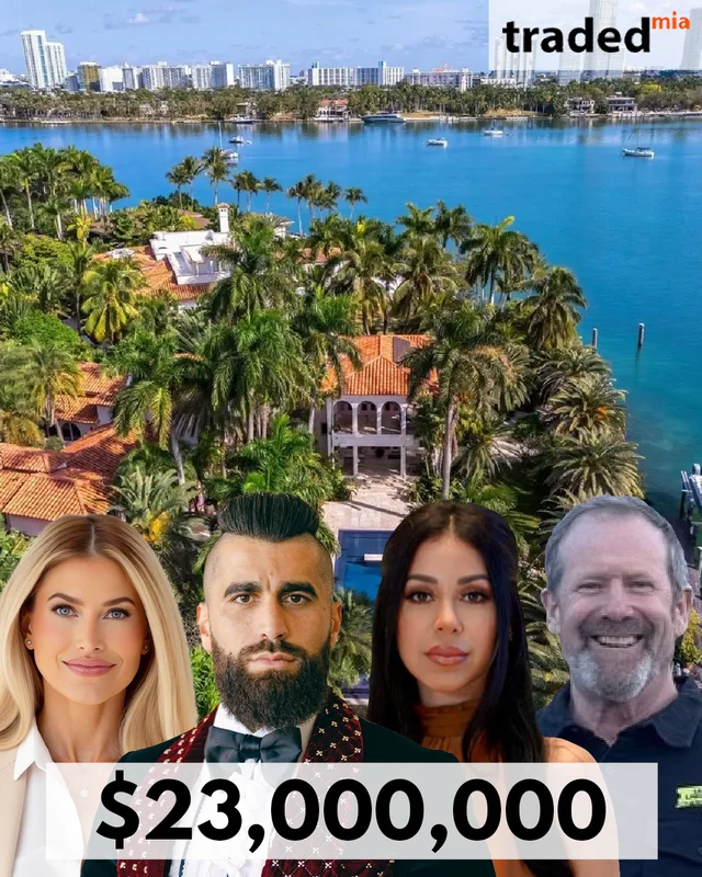 Krystal Rivani And Robert Rivani Acquire Miami Beach Waterfront Mansion For $23M From Tom Sullivan
