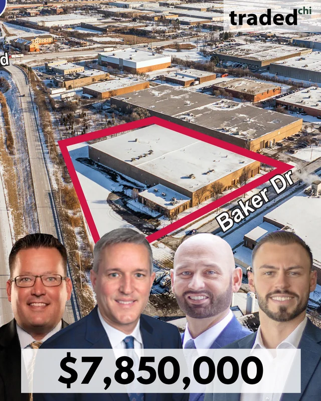 Riverridge Properties Sells Industrial Building At 1135 Baker Drive In Itasca For $7.85M