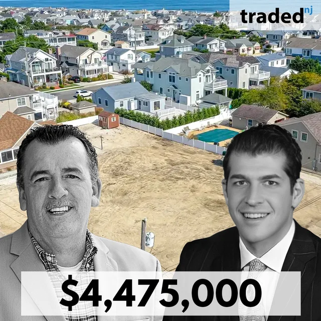 Stephan Frame Acquires Land In Stone Harbor For $4.5M With Buyer's Rep Stephan Frame & Seller's Rep John (Jack) Binder Jr