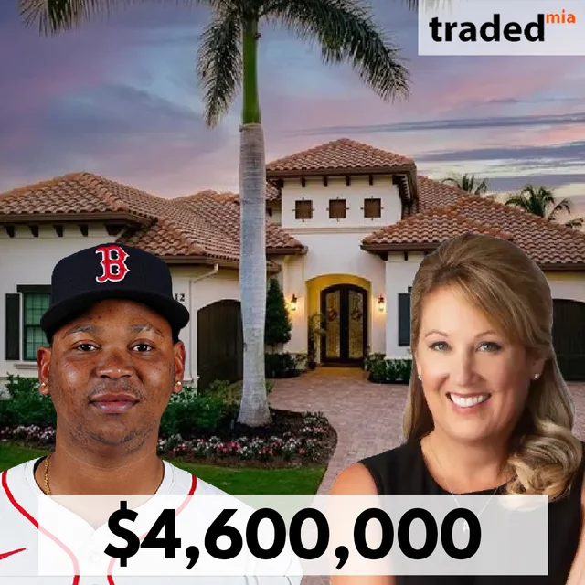 Rafael Devers Buys Mansion In Miromar Lakes For $4.6M