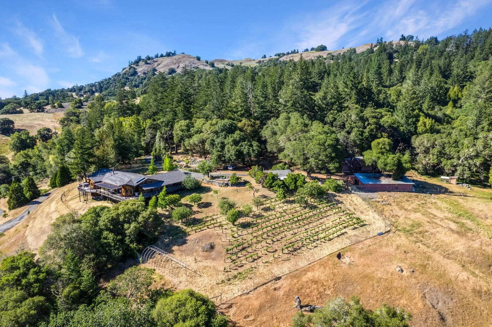 Maple Creek Winery and Wellness at 20799 California Highway 128