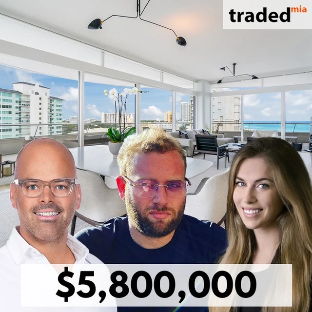 Andrew Brooks Of Sinclair Global Sells Condo In Miami Beach For $5.8M