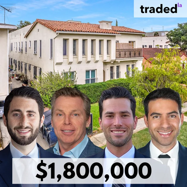 Maxx Feldman & Elijah Korobkin Purchase Multifamily Property At 834 South Orange Grove Avenue For $1.8M