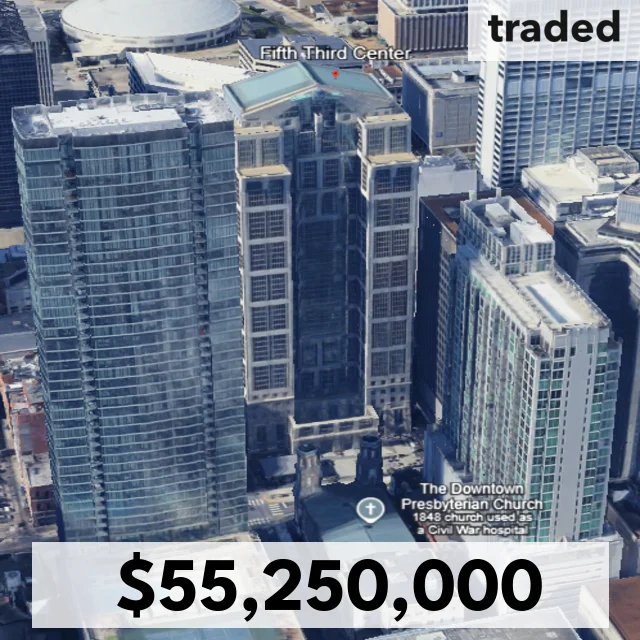 Dreamscape Cos Acquires Fifth Third Center Office In Nashville For $55.25 Million From Blackstone Real Estate