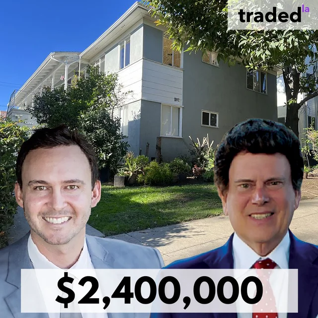 Chase Simonton & Wes Wellman Facilitate $2.4M Sale Of Santa Monica Multifamily