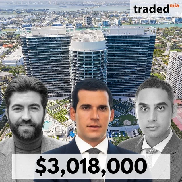 Isaac Lustgarten &amp; Oren Alexander Acquire Miami Beach Condo For $3.02M