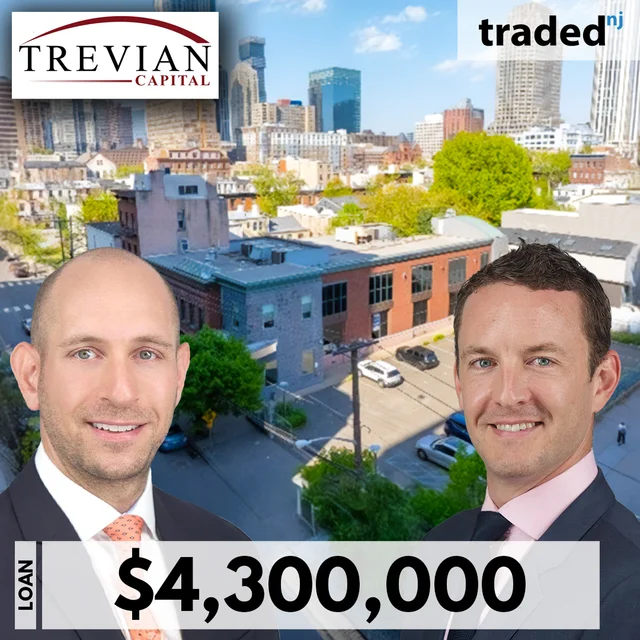 Michael Hoffenberg & Charlie Zabriskie Of Trevian Capital Provide $4.3M Refinance Loan In Jersey City