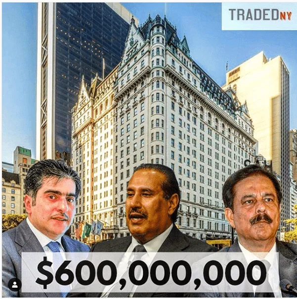 Ashkenazy Acquisition Corp. & Kingdom Holdings Corp. Acquire Plaza Hotel In Manhattan For $600M