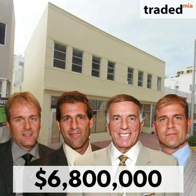 The Gebbia Family Acquires Retail Property On Collins Avenue In Miami Beach For $6.8M