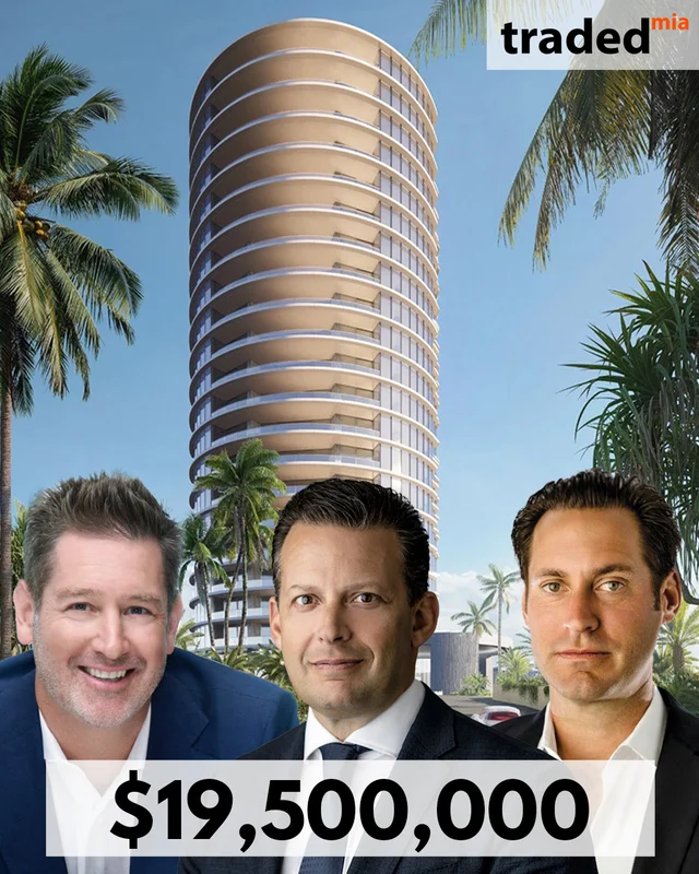 Taylor Collins And Reid J Borin Of Two Roads Development Sell Condo At 10245 Collins Ave For $19.5M