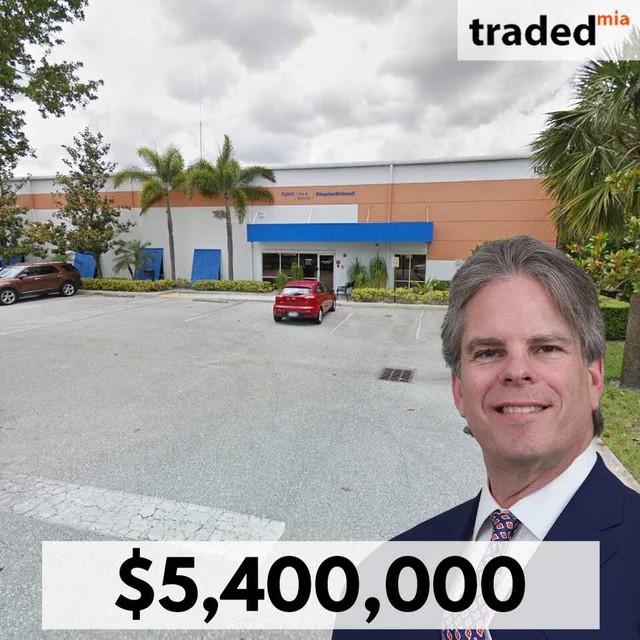 Marcus & Millichap Sells Johnson Controls Building In Jupiter, Florida For $5.4M